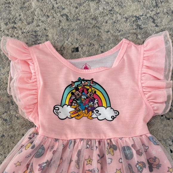 Disney Pink and White Nightgown - Picture 3 of 5